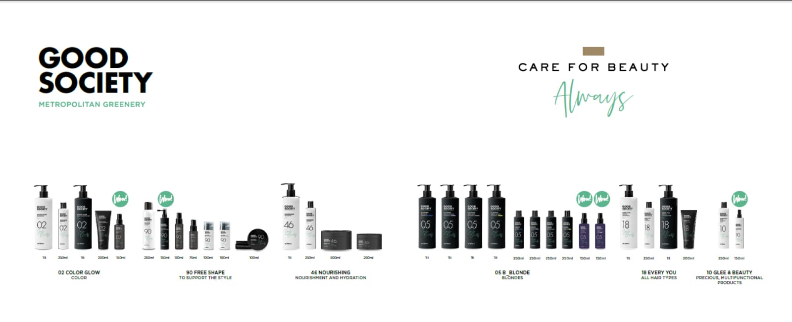 серия ухода за волосами artego Артего